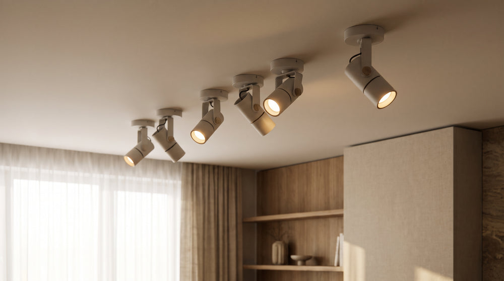 Designer LED spotlights