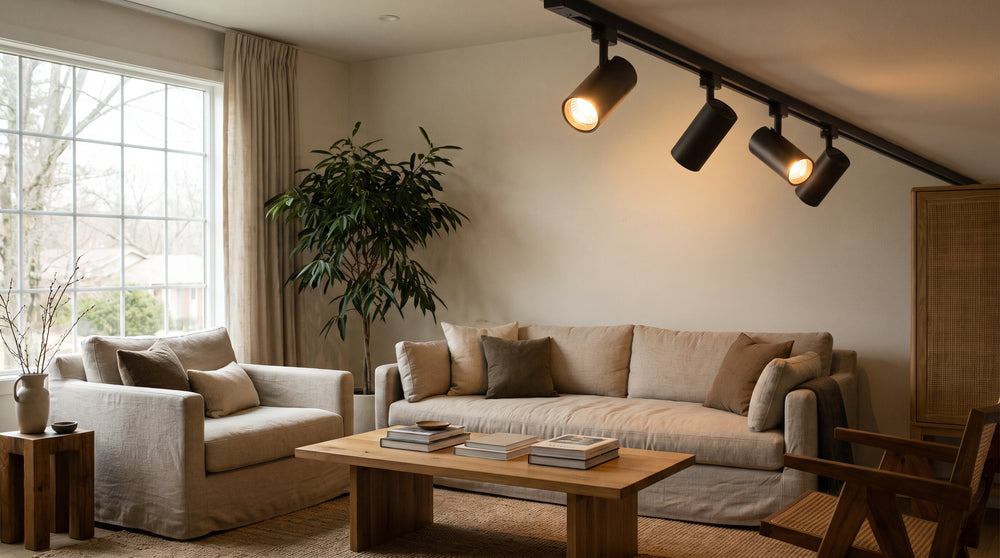 Recessed GU10 LED spotlights