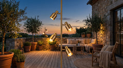 Patio spotlights