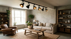 Industrial style spotlights
