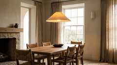 Colored pendant light