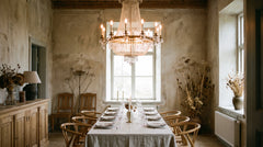 Crystal pendant light