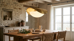 Felt pendant light