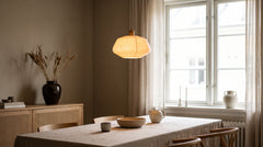 Oval pendant light