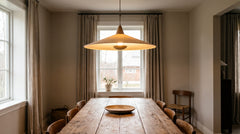 Round pendant light