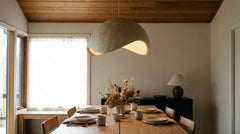 Silk pendant lamp