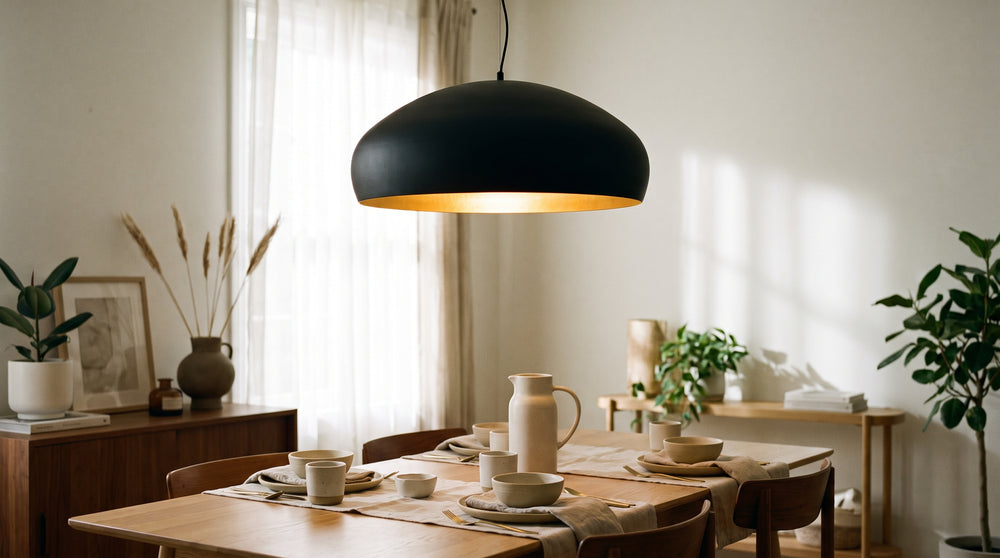 Black designer pendant lights
