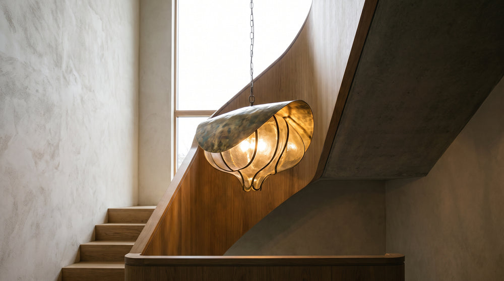 Designer pendant lights for stairs