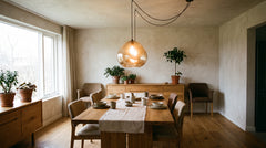 Designer glass pendant lights