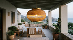 Patio pendant lights