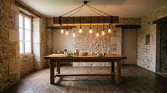Rustic pendant lights