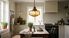 Vintage kitchen pendant lights