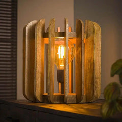 Wooden Lamp