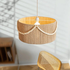 Wicker Light Fixture