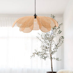Rattan Light Fixture