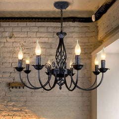 Wrought Iron Chandelier