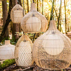 Wicker Pendant Light