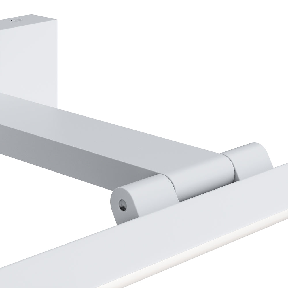 Broken white light fixture