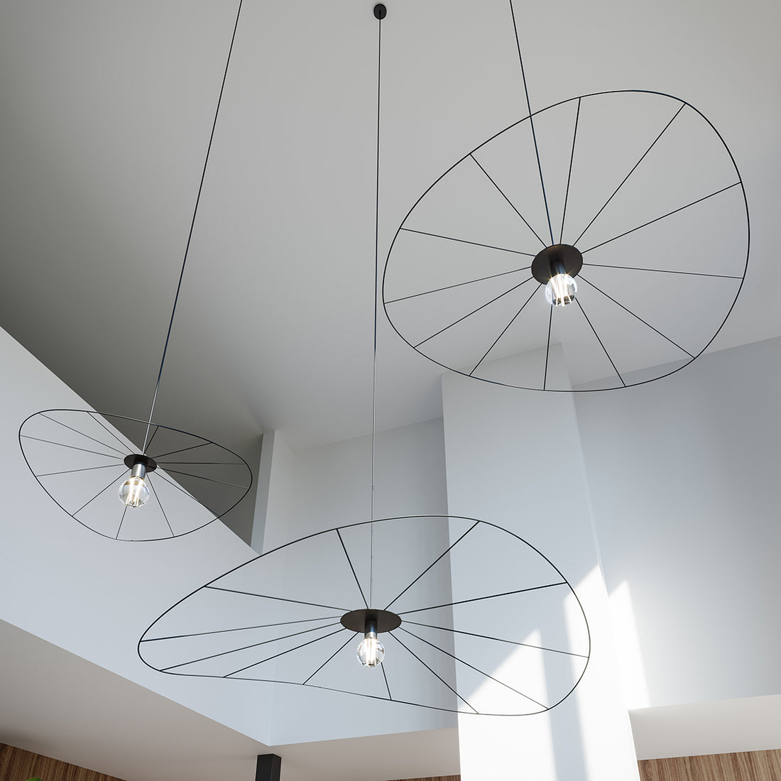 ESKOLA 110 black pendant lamp