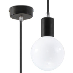 EDISON black pendant lamp