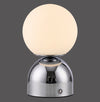 Lampe à poser Rudi chromée