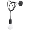 EDISON black wall lamp