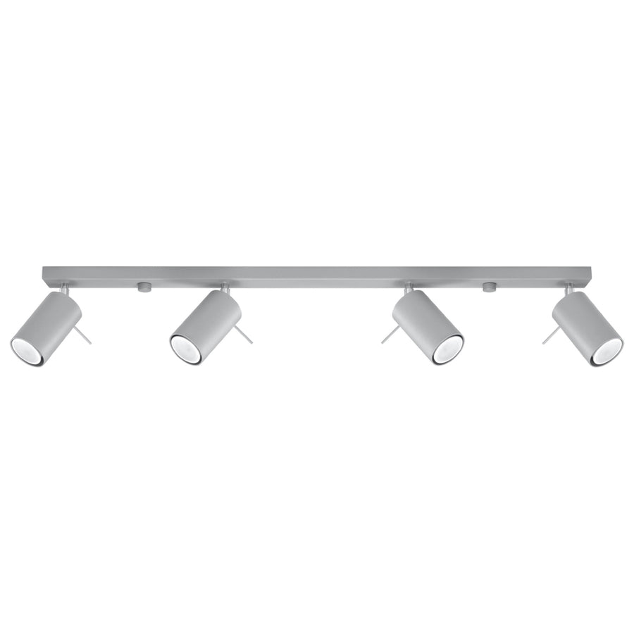 Plafonnier RING 4L Gris