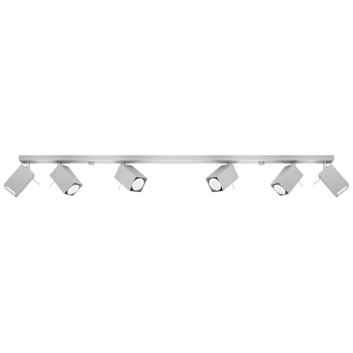 Plafonnier MERIDA 6L Gris