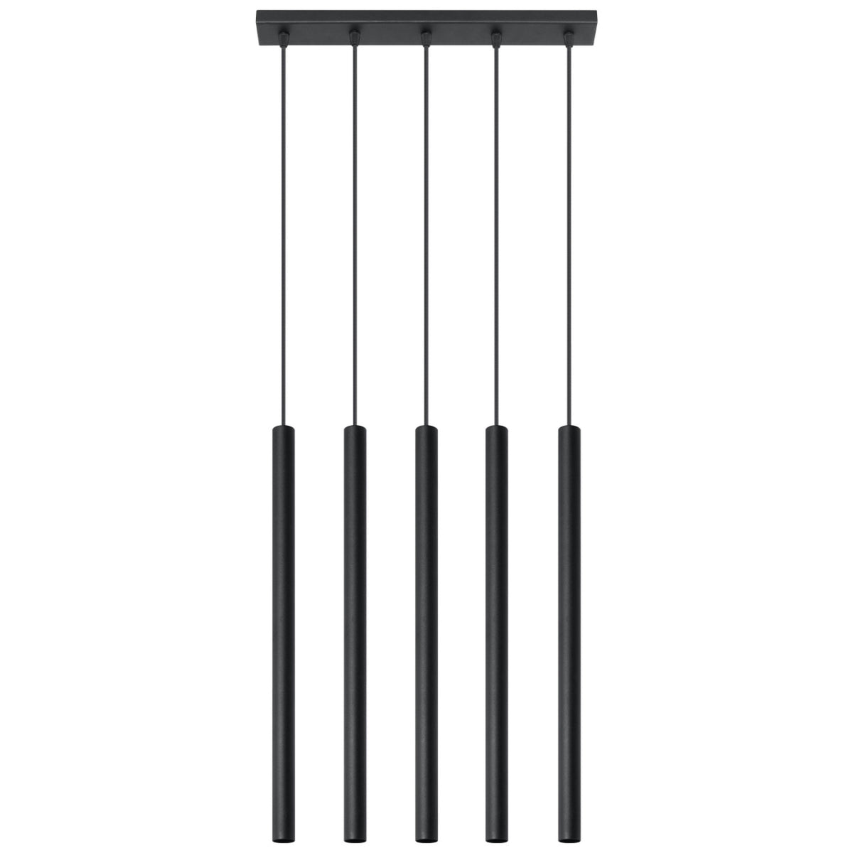 Lampe pendante PASTELO 5 Noir