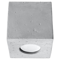 QUAD concrete ceiling light