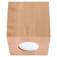 Wooden bathroom light fixtures