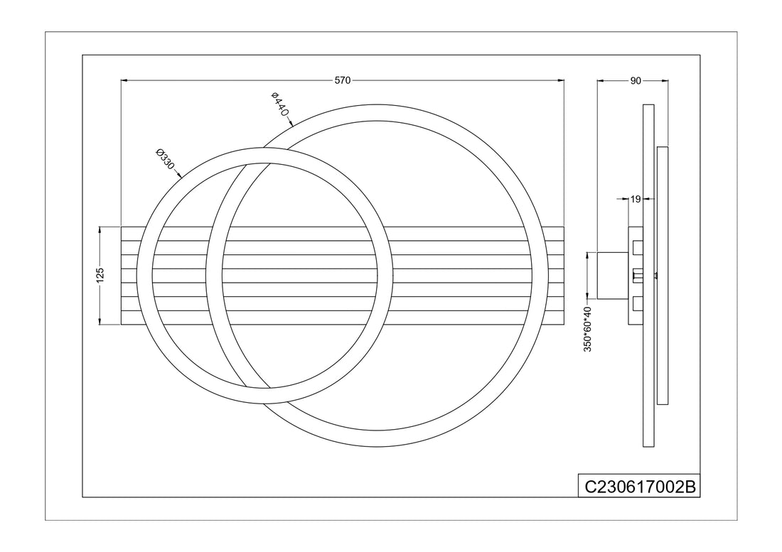 Plafonnier LED | Serana