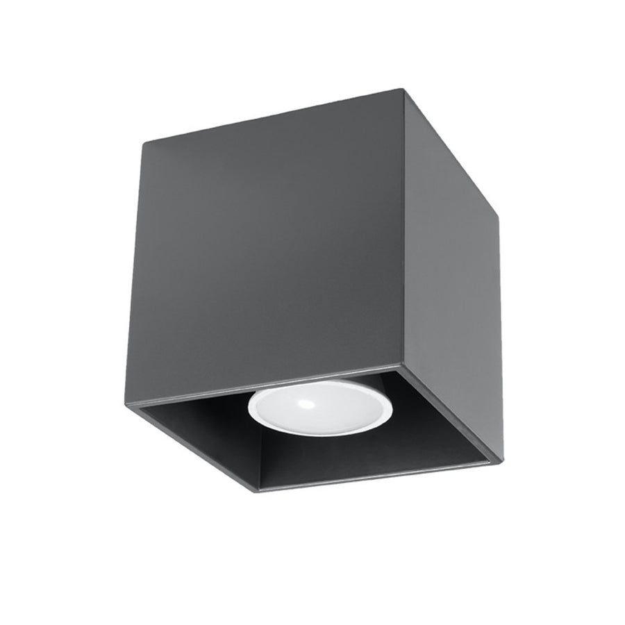 Plafonnier QUAD 1 Anthracite