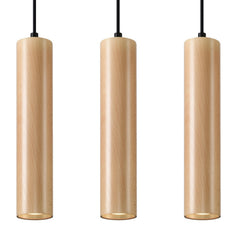 LINO 3 wooden pendant lamp