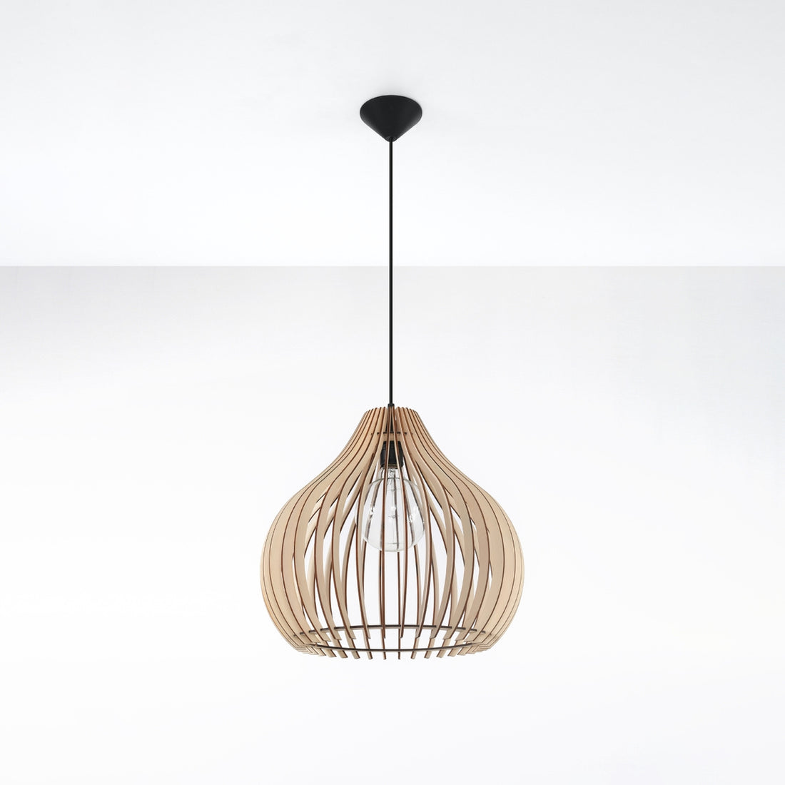 APRILLA wooden pendant lamp