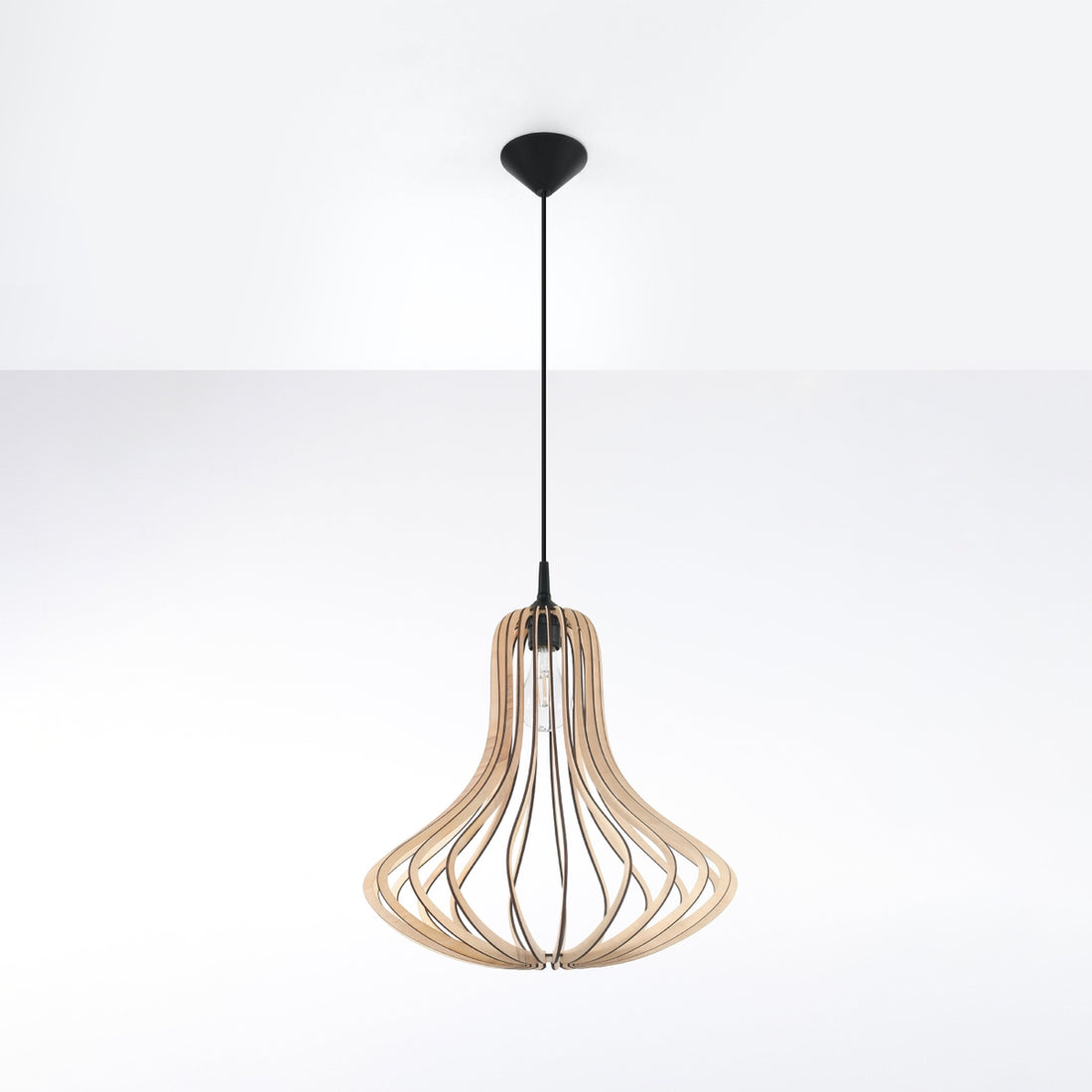 ELZA wooden pendant lamp