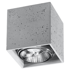 VALDE concrete ceiling light