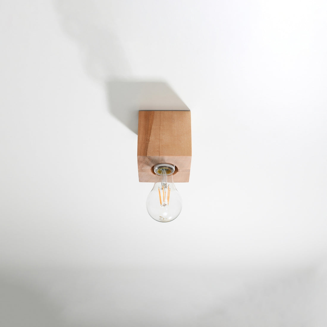 ARIZ natural wood ceiling light