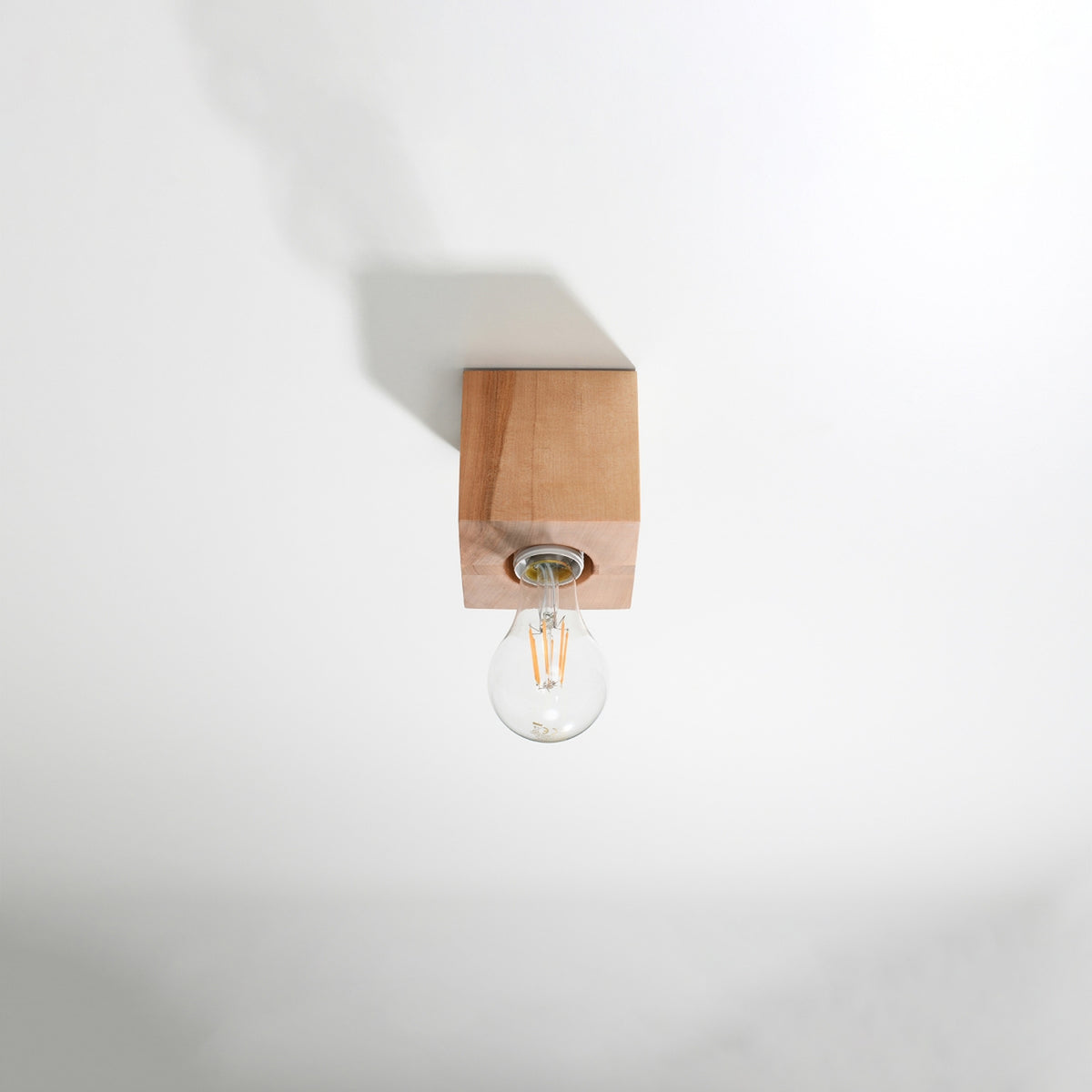 Plafonnier ARIZ en bois naturel