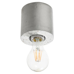 SALGADO concrete ceiling light