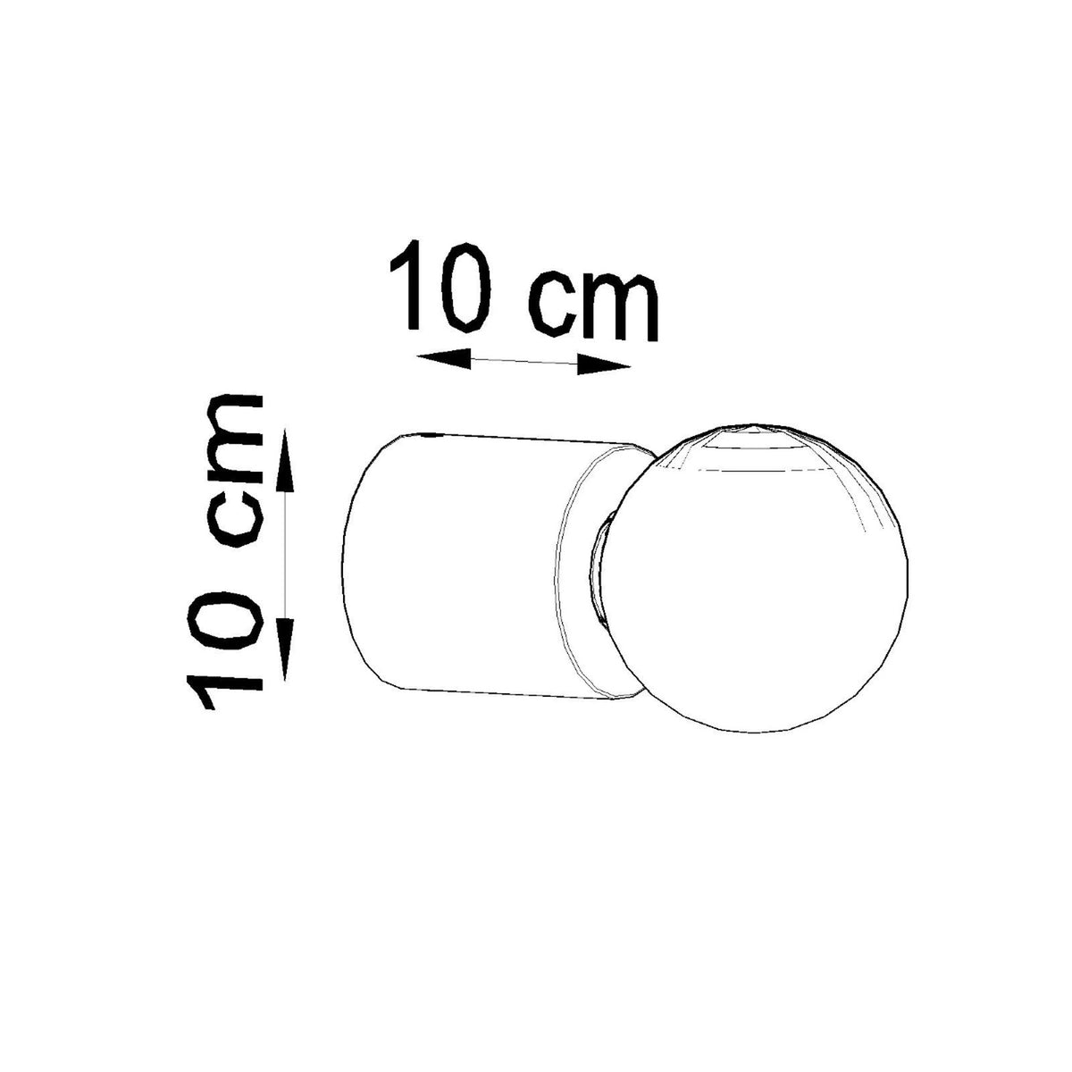 Applique SALGADO béton