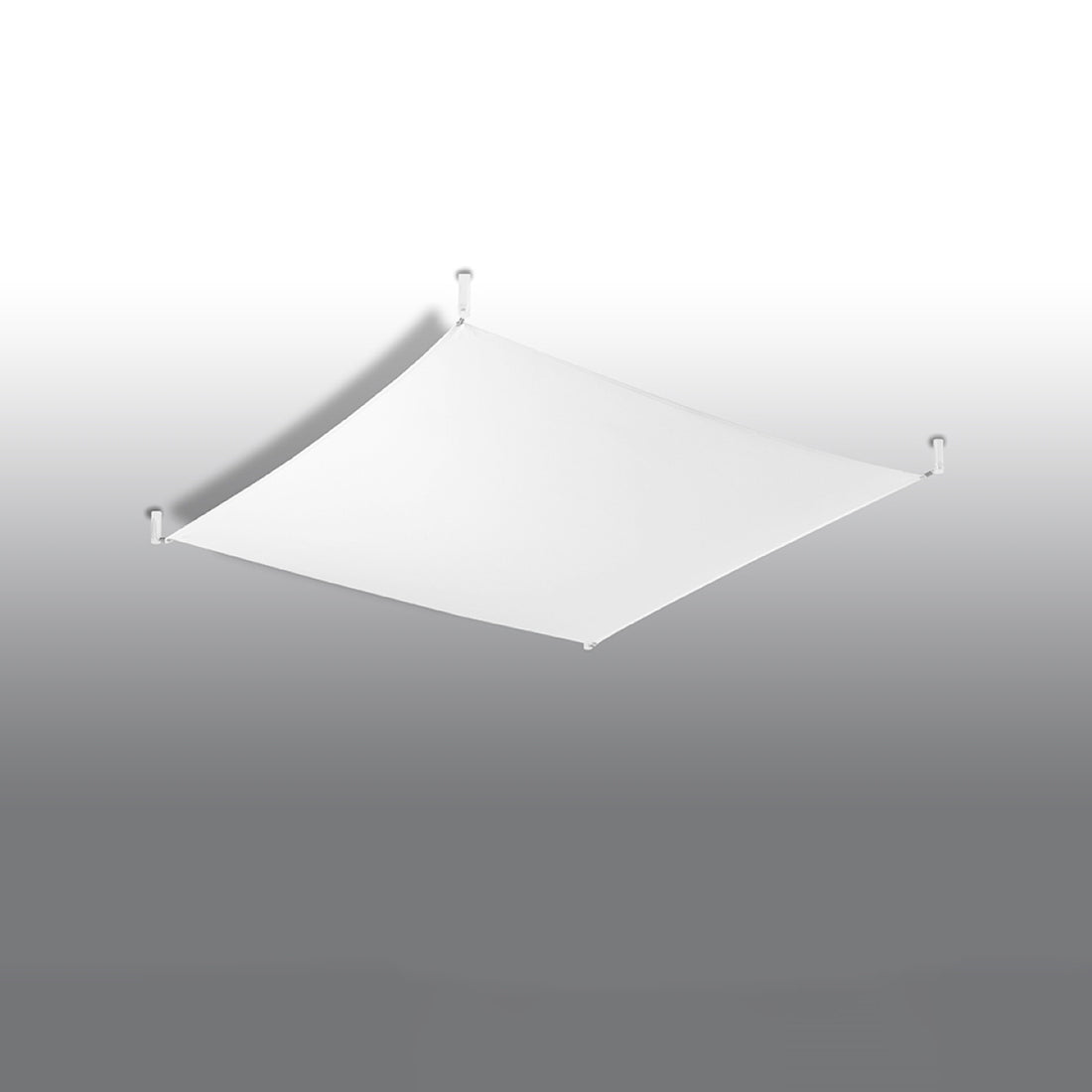 LUNA 2 white ceiling light