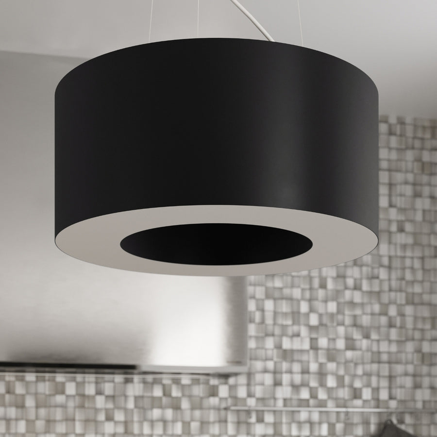 Lustre SATURNO SLIM 50 noir