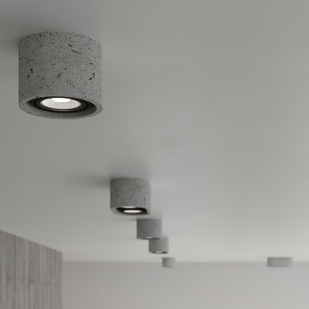 Plafonnier BASIC 2 béton
