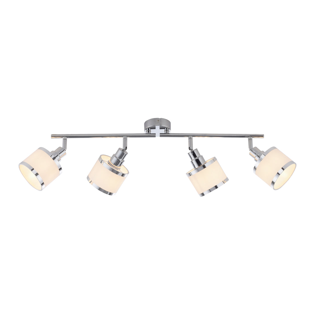 Plafonnier Accor 4 lumières chromé