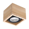 QUATRO 1 natural wood ceiling light