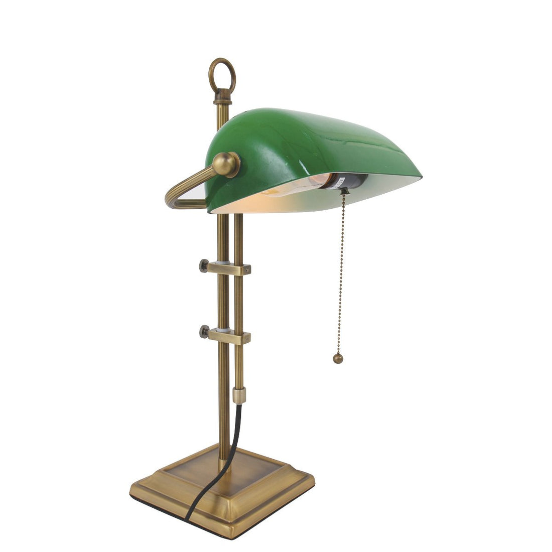 Ancilla bronze table lamp