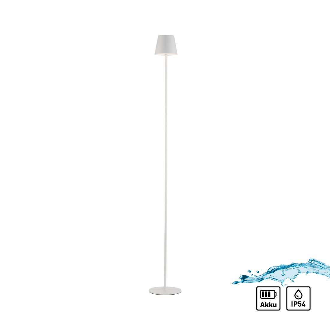 Luminaire extérieur Euria blanc