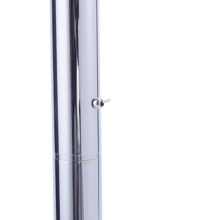 Lampadaire Maja chromé