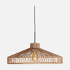 Natural rope pendant light, braided lampshade Ø 50 cm | Anne Light